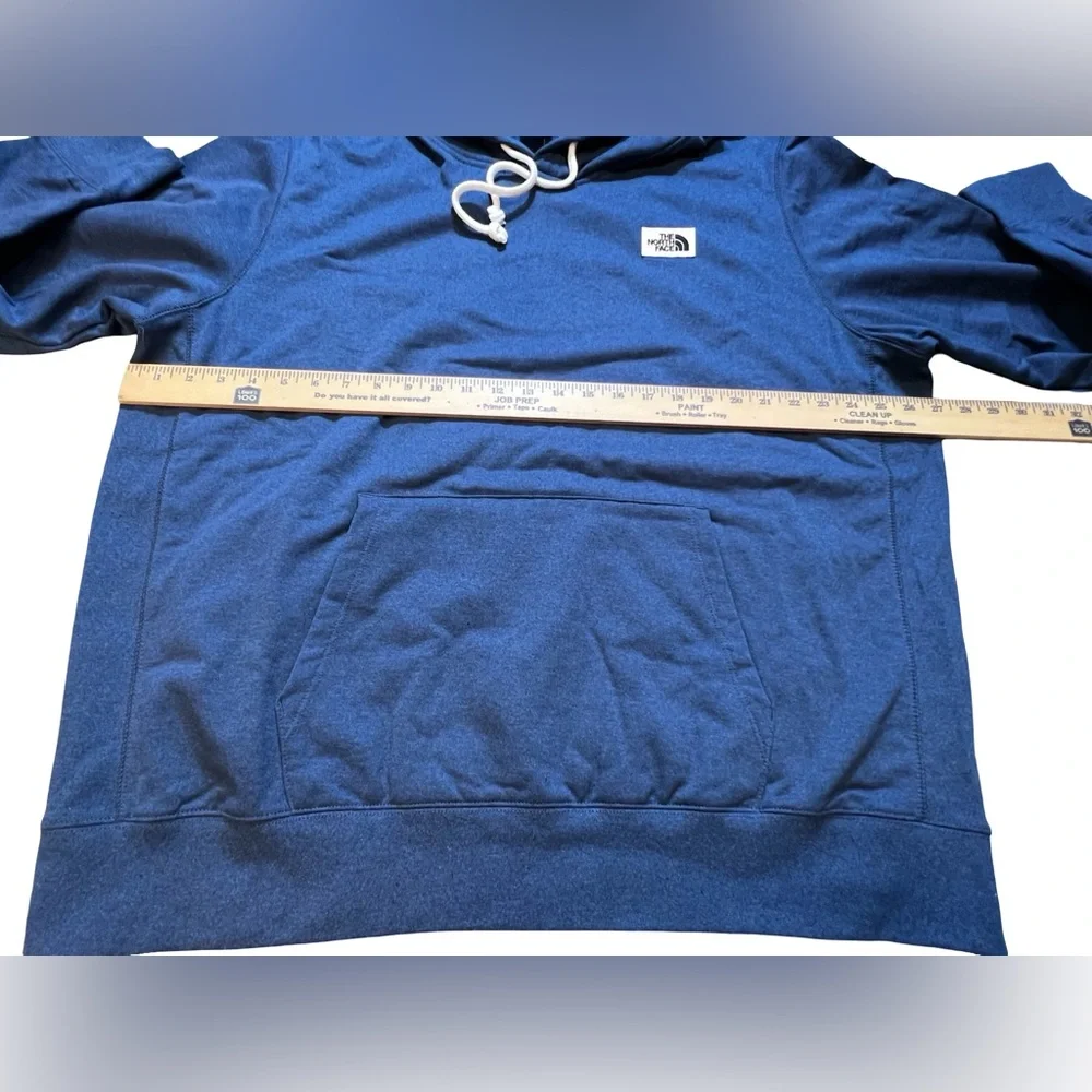 The North Face men’s Hoodie size XXL Blue Patch Logo Pullover‎ Standard Fit